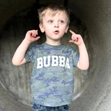 Load image into Gallery viewer, (T-SHIRT) Camo Bubba Short Sleeve Kids Tee
