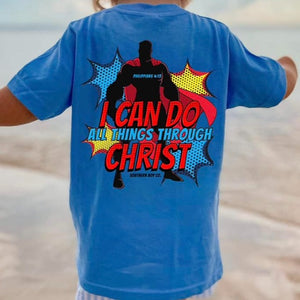 Super Hero (CHRIST) Short Sleeve Kids Tee