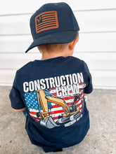 Load image into Gallery viewer, Construction Crew Short Sleeve Kids Tee (D)
