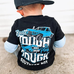 Built Tough Short Sleeve Kids Tee (D)