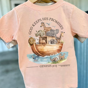 (BOYS) God's Promise (Ark) Short Sleeve Kids Tee