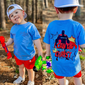 Super Hero (CHRIST) Short Sleeve Kids Tee