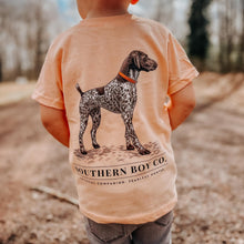 Load image into Gallery viewer, (Peachy) GSP Fearless Hunter Short Sleeve Kids Tee
