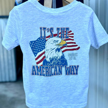 Load image into Gallery viewer, (YOUTH) It’s The American Way Short Sleeve Kids Tee
