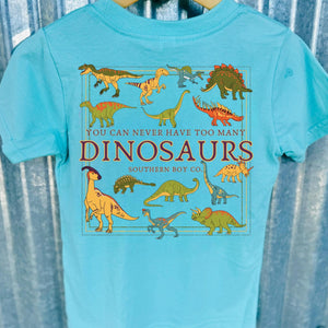 (Chill) Too Many Dinosaurs Short Sleeve Kids Tee