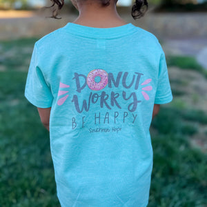 Donut Worry Short Sleeve Girls Tee