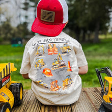 Load image into Gallery viewer, (SHORT) Excavator Construction Site Kids Tee
