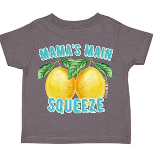 (Charcoal) Main Squeeze Short Sleeve Kids Tee