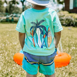 (CHILL) Surf’s Up Bruh Short Sleeve Kids Tee