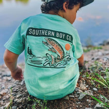 Load image into Gallery viewer, (CHILL) BOYS Sunset Fish Short Sleeve Kids Tee
