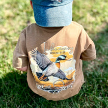 Load image into Gallery viewer, Duck When I Rise Short Sleeve Kids Tee
