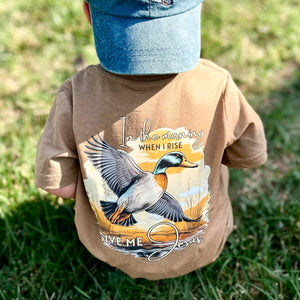 Duck When I Rise Short Sleeve Kids Tee