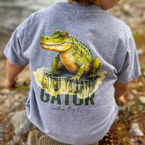 Later Gator Short Sleeve Kids Tee (D)