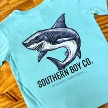 Load image into Gallery viewer, (Chill) SBC Shark Short Sleeve Kids Tee
