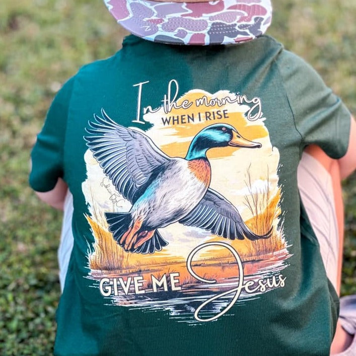 Duck When I Rise Short Sleeve Kids Tee