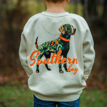 Load image into Gallery viewer, Camouflage Labrador Fleece Sweatshirt
