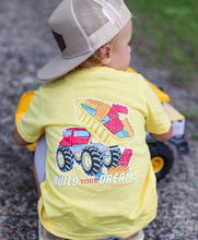 Load image into Gallery viewer, Build Your Dreams Short Sleeve Kids Tee
