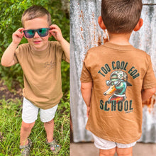 Load image into Gallery viewer, Too Cool For School (Duck) Short Sleeve Kids Tee
