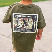 Load image into Gallery viewer, DUCK HUNTING Outdoor Adventure Short Sleeve Kids Tee
