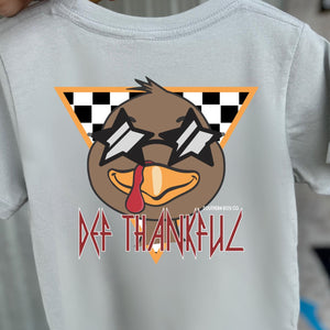 Def Thankful Short Sleeve Kids Tee