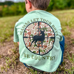 SAGE Boys Be Country Short Sleeve Kids Tee