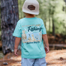 Load image into Gallery viewer, Just Fishing Short Sleeve Kids Tee
