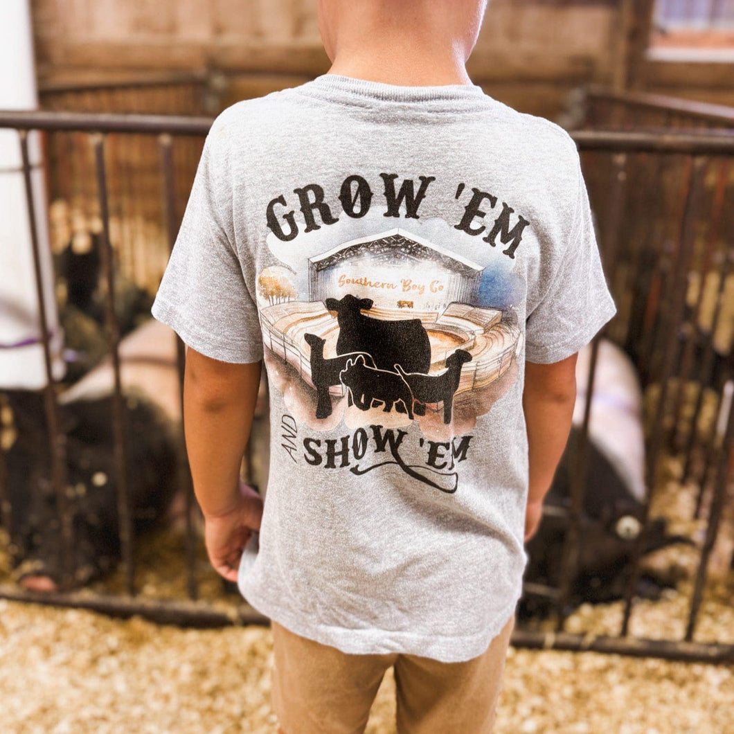 Grow Em Short Sleeve Kids Tee (D)