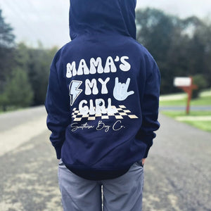 Mama's My Girl Kids Hoodie