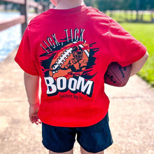 Load image into Gallery viewer, FOOTBALL Tick Tick Boom Short Sleeve Kids Tee
