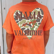 Load image into Gallery viewer, (SHORT) Mama is My Valentine Short Sleeve Kids Tee
