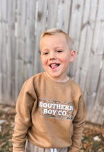 Load image into Gallery viewer, Brown SBC Camo Kids Fleece Sweatshirt
