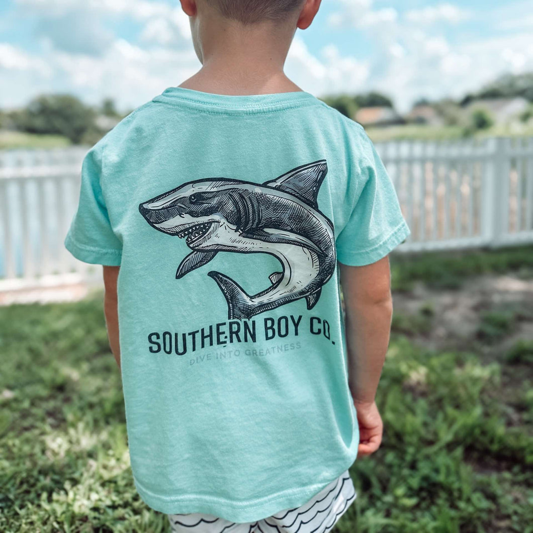 (Chill) SBC Shark Short Sleeve Kids Tee