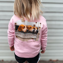 Load image into Gallery viewer, (SWEATSHIRT) PINK Drop The Tailgate GIRLS Fleece Sweatshirt
