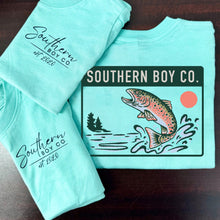 Load image into Gallery viewer, (CHILL) BOYS Sunset Fish Short Sleeve Kids Tee
