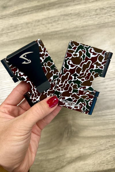 Southern Boy Camo Metal Wallet
