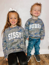 Load image into Gallery viewer, (SWEATSHIRT) Camo Sissy Kids Fleece Sweatshirt
