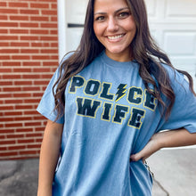 Load image into Gallery viewer, Police Wife Sleeve Adult Tee
