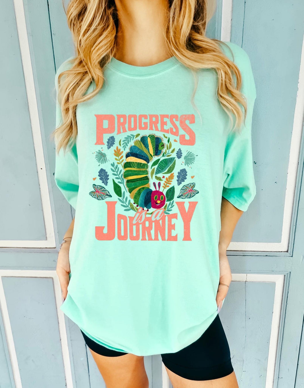 Progress Is A Journey Short Sleeve Adult Tee