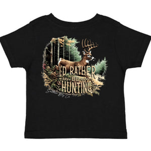 Buck Hunting Short Sleeve Kids Tee