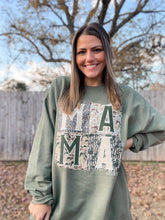 Load image into Gallery viewer, Camo Mama Squares Adult Sweatshirt
