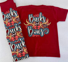 Load image into Gallery viewer, Bucks &amp; Bows Short Sleeve Youth Tee
