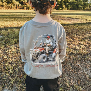 Backwoods Christmas Long Sleeve Kids Tee