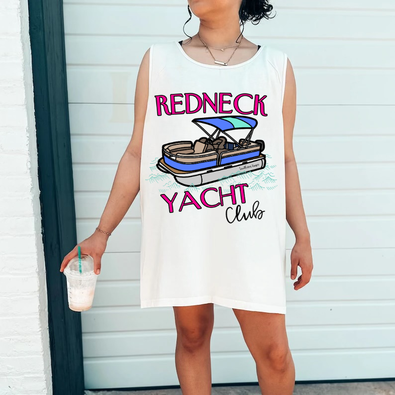 (TANK) Redneck Yacht Club Adult Tank