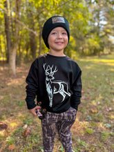 Load image into Gallery viewer, (SWEATSHIRT) SBC Deer Sketch Boys Fleece Sweatshirt
