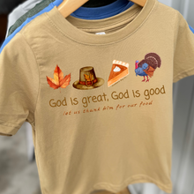 Load image into Gallery viewer, BOYS Front God is Great Short Sleeve Kids Tee
