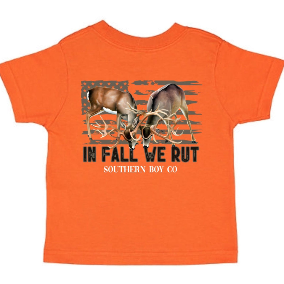 In Fall We Rut Boy's Short Sleeve Shirt – Southern Boy Co.