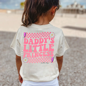 (SHORT) Daddy’s Little Princess Short Sleeve Kids Tee