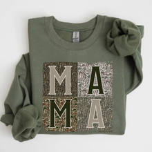 Load image into Gallery viewer, Camo Mama Squares Adult Sweatshirt
