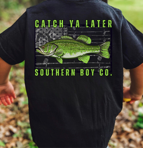 Bass Catch Ya Later Adult Short Sleeve Tee