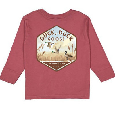 Duck Duck Goose Long Sleeve Kids Tee